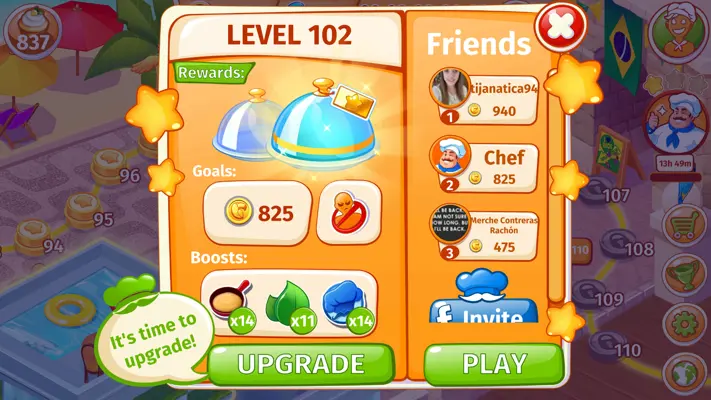 Cooking Craze android App screenshot 1